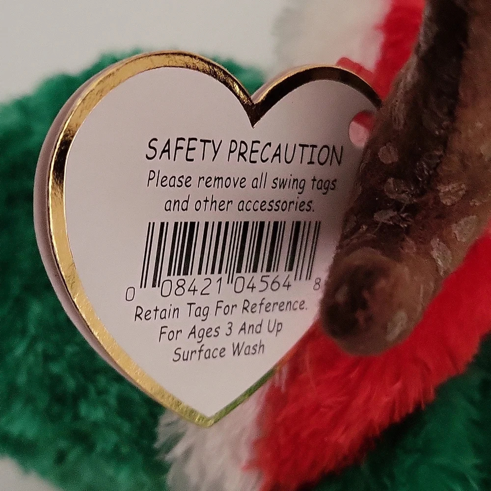 2002 TY Beanie Baby Christmas Bear